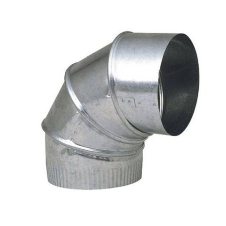 TOOL 10 in. Galvanized Adjustable Elbow TO1489338